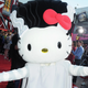 Hello Kitty as Bride of Frankenstein